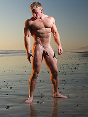 Muscled guy erotic photo set