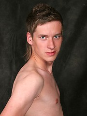 Horny twink gay boy gets naked and posing
