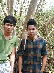 Cute asian twink takes big cock and facial cumshot