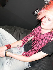 Alt punk boy Jason Valentine solo jerking