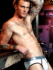 Christian Wilde and Randall OReilly give the bar patrons