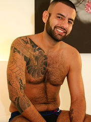  A burly, hairy, Hispanic stud David Camacho