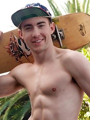 Jed Atkinson strokes dick