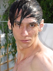 Eastern boy Dominic wet scene