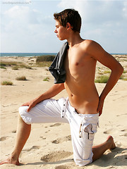 Naked Rickie on the fishing