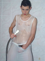 Cute Boy in the Bath