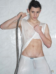 Cute Boy in the Bath